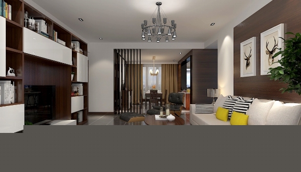 135㎡/三室兩廳兩衛(wèi)/簡(jiǎn)約