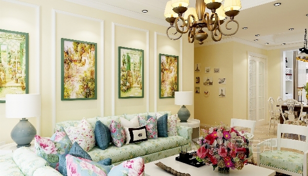 90.6㎡/三室兩廳兩衛(wèi)/田園