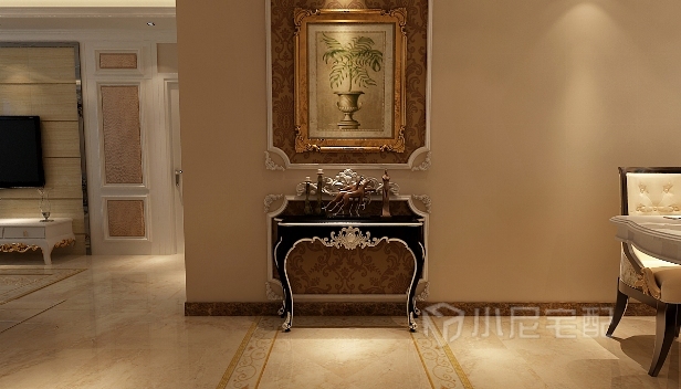 124㎡/三室兩廳兩衛(wèi)/歐式