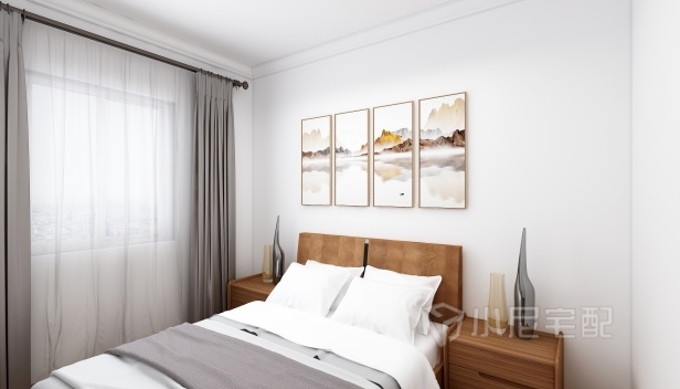 90㎡/兩室兩廳一衛(wèi)/中式