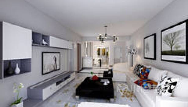 97.68㎡/三室兩廳兩衛(wèi)/混搭