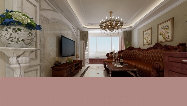 130㎡/三室一廳兩衛(wèi)/歐式