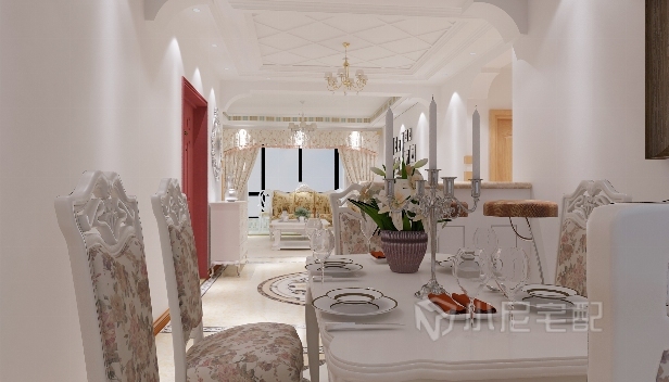 148㎡/三室兩廳兩衛(wèi)/美式