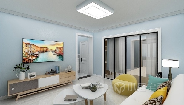 95㎡/三室一廳一衛(wèi)/現(xiàn)代