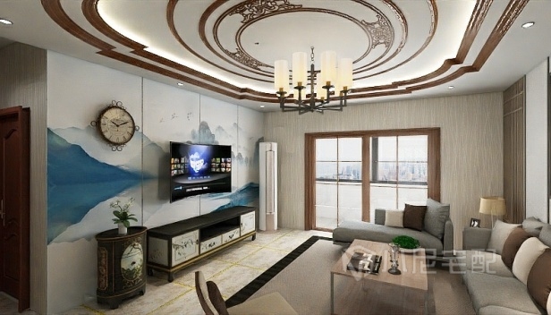 140㎡/三室兩廳一衛(wèi)/混搭