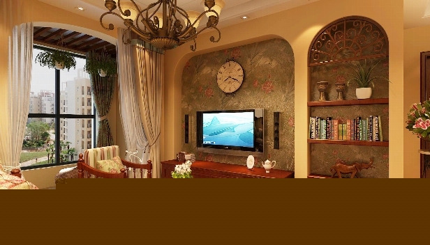 89㎡/兩室兩廳一衛(wèi)/美式