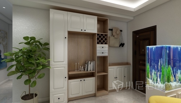 97㎡/兩室一廳一衛(wèi)/現(xiàn)代