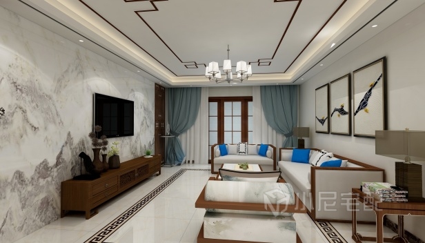 140㎡/三室兩廳兩衛(wèi)/中式