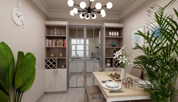 90㎡/兩室兩廳一衛(wèi)/現(xiàn)代