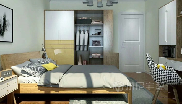 80㎡/兩室一廳一衛(wèi)/簡(jiǎn)約