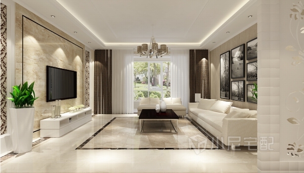 134㎡/三室兩廳兩衛(wèi)/混搭