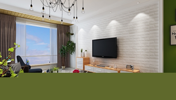 130㎡/三室兩廳兩衛(wèi)/現(xiàn)代