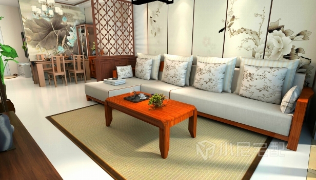 95.84㎡/兩室兩廳一衛(wèi)/混搭