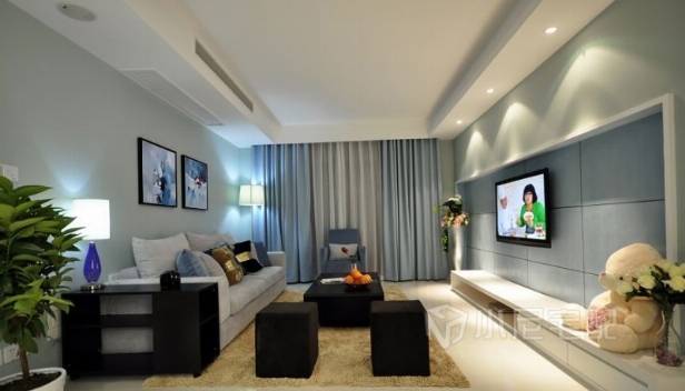 113㎡/兩室一廳一衛(wèi)/現(xiàn)代