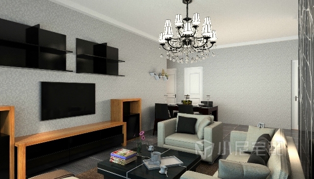 80㎡/三室一廳一衛(wèi)/現(xiàn)代