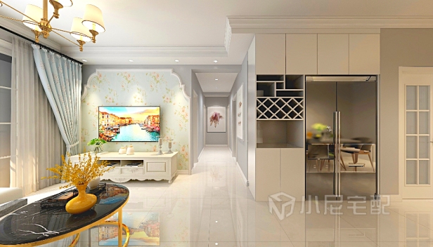 129㎡/三室兩廳一衛(wèi)/現(xiàn)代