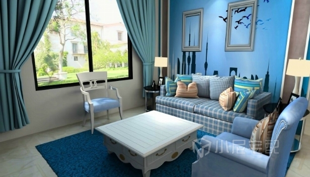 98㎡/三室兩廳一衛(wèi)/混搭